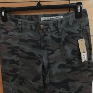 DKNY camouflage jeans